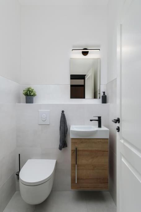 Charmantes Townhaus Mit Garten, W-lan&netflix Apartment